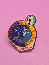 Football London Pin Badge
