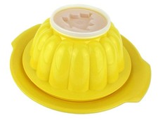 TUPPERWARE Retro Vintage Jelly Mould Jello Jel N Serve CHRISTMS Pattern Tray