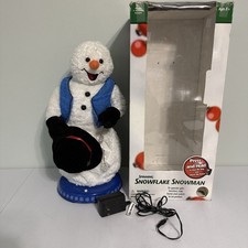 Gemmy Snowflake Spinning