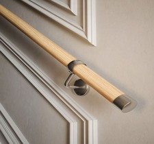 Woodworx Stair Handrail Kit Solid Pine Wood Premium Easy Assembly Indoor - 3.6m