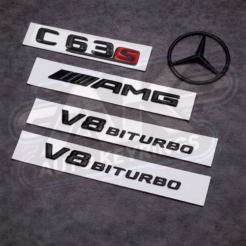 New gloss black c63s - new,