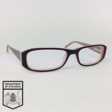 FCUK eyeglasses BURGUNDY RECTANGLE glasses frame MOD:  94 25384321