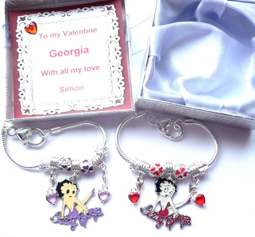 Valentine charm bracelet - charm,