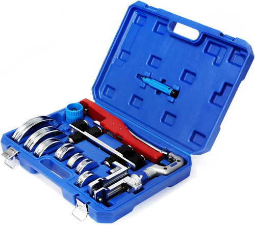 Ratcheting tube bender kit - tube,