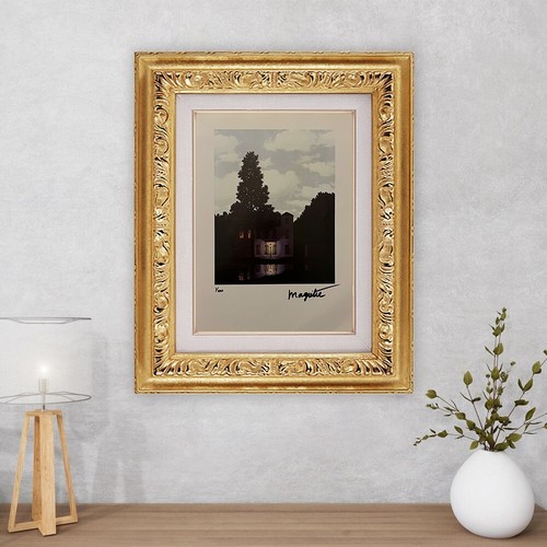 René magritte original signed - rené,