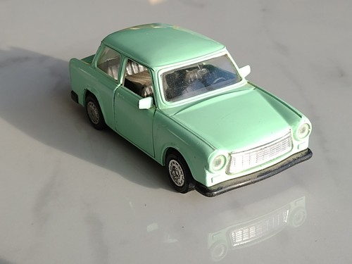 Trabant saloon diecast model - trabant, saloon,