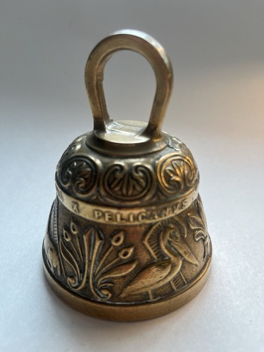 Vintage brass sanctuary bell - vintage,