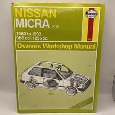 Haynes - Nissan Micra K10 1983