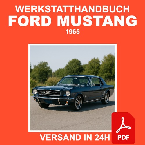 Workshop manual ford mustang - manual,