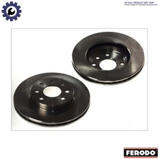 2x BRAKE DISC DDF116 FOR