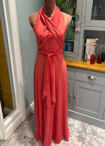 Dusky pink multi way maxi - dusky,
