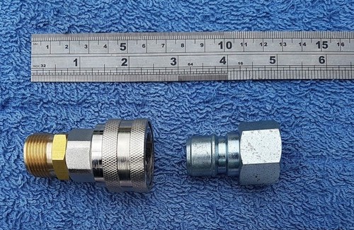 Quick release hose - quick, convert