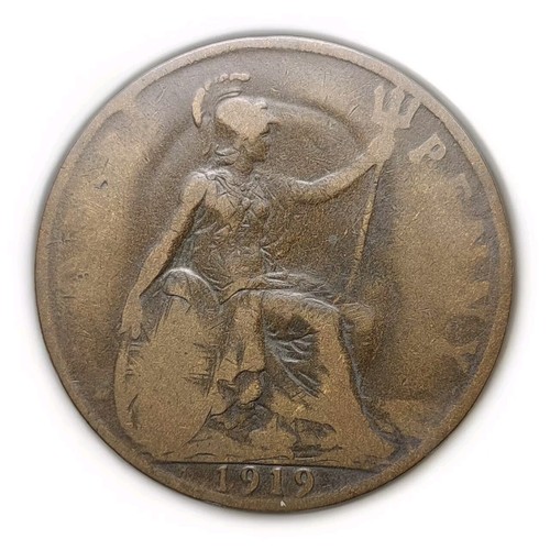 1919 great britain penny - britain, 1