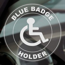1x Disabled Blue Badge Holder