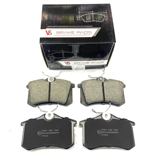 Rear brake pad set for - brake, skoda