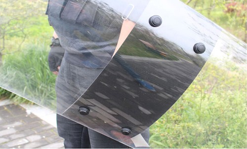 Clear polycarbonate shield - clear,