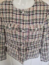 Tweed Jacket S Bnwt H & M