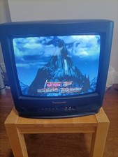 14" Panasonic Matsushita TX-14S2T CRT Retro Gaming TV, Made in UK - No Remote
