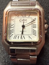 Cotton Traders quartz watch with a stainless steel case and bracelet
