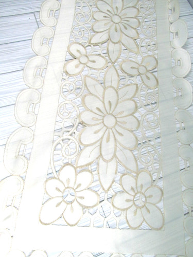 Dining table runner cut work - runner,