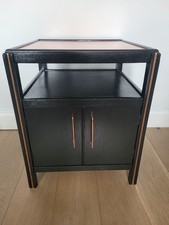Mid Century Vintage Vinyl Record Cabinet Upcycled