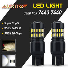 Auxito T20 580 Sidelight Drl Xenon Super White W21/5w 6500K 7443 Hid 12v Bulb UK