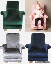 Velvet Fabric Child's Chair