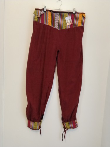 Nepalese burgundy alladdin