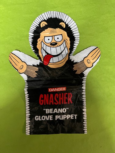 Vintage beano gnasher - beano, glove
