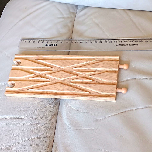 Brio wooden railway track - railway,