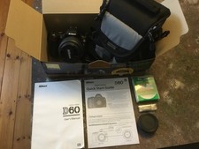 D60 Nikon 18-55 VR Camera and