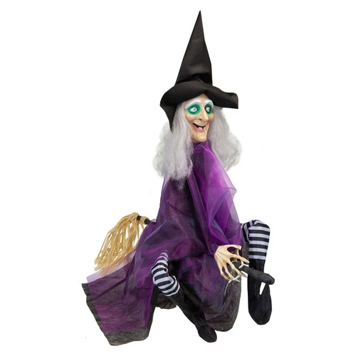 Animated witch halloween - animated,