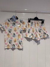 New Bluey Cream Floral Frill