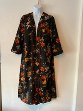 ROMAN Black Bid Print Floral