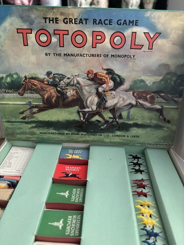Totopoly board game - board,