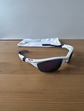 Oakley Half Jacket 2.0 Violet Irid Sunglasses Like Flak Sutro Y2K