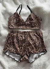 Leopard Print Lingerie Set - SHEIN - Size M - New Without Tags