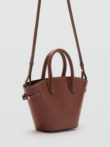 Mango camel tan faux - camel,
