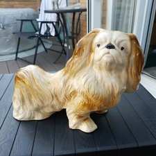 Pottery Dog Pekenese (1c)