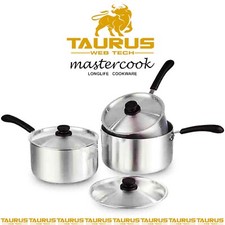 6Pc MASTER COOK STEW PAN SET