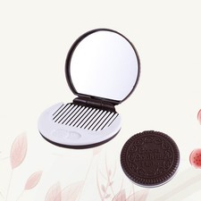  Compact Cosmetic Mirror Travel Makeup Small Pocket for Purse with Comb