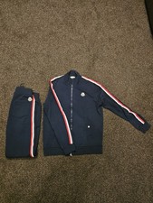Full Moncler Tracksuit Men's Navy Size M Medium