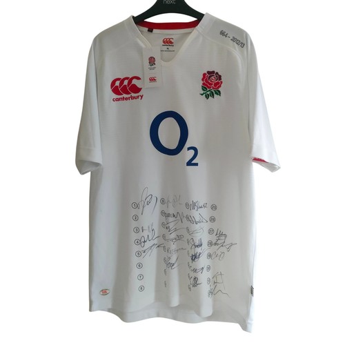 England rugy 2012 - rugy, signed