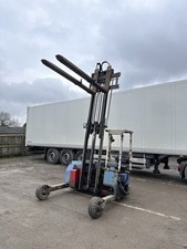 MOFFETT FORKLIFT fork lift truck mounted 1.5 ton Kubota lorry trailer 