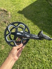 FSA Omega CK-4000 Crankset 172.5 mm 50/34 10 Speed, With LOOK Keo Easy Pedals