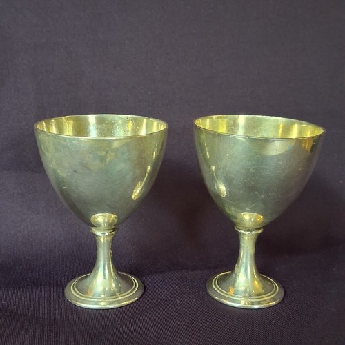 Pair vintage silver plated - silver,