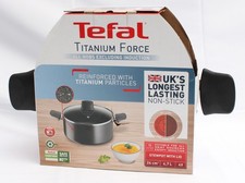Tefal Titanium Force 24cm 4.7L Non-Stick Stewpot with Lid - New