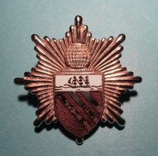 MANCHESTER CITY FIRE BRIGADE - OLD PATTERN CAP BADGE