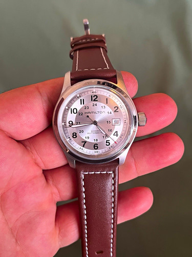 Hamilton khaki automatic - khaki, 42mm