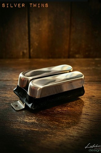 Silver twins raw nickel - "silver,